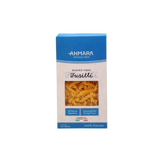 ANMARA Artisanal Pasta, Gluten-Free Fusilli, 250 g