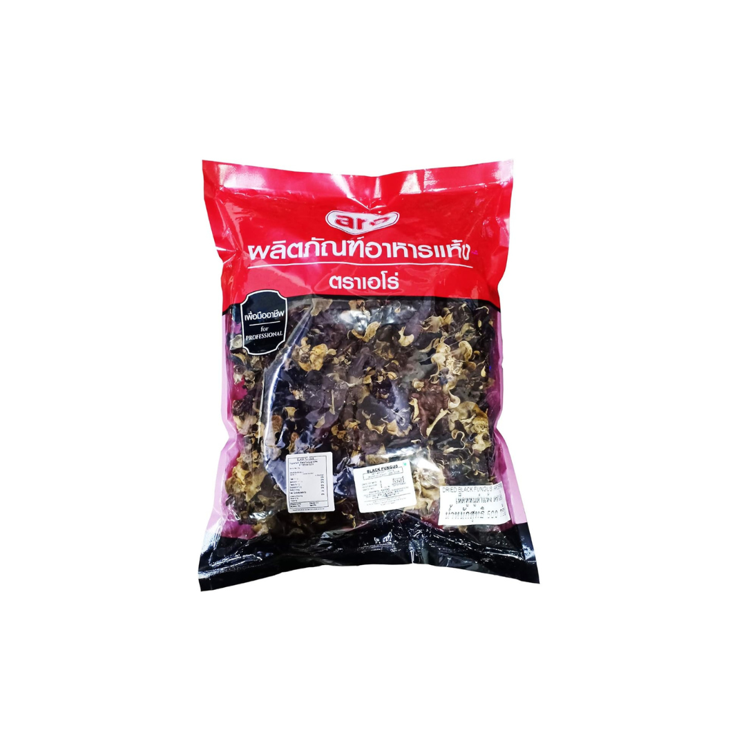 ARO Black Fungus  Mushroom, 500gm