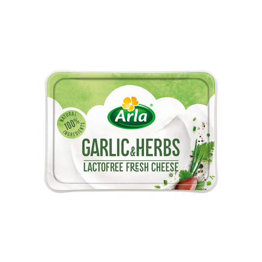 Arla Garlic & Herbs LactoFREE Fresh Cheese 200g 