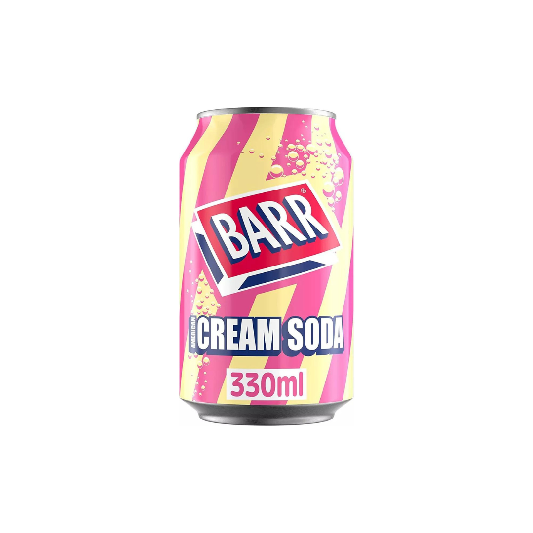 BARR American Cream Soda 330ml (Imported)