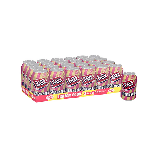 BARR American Cream Soda 330ml (pack of 24)