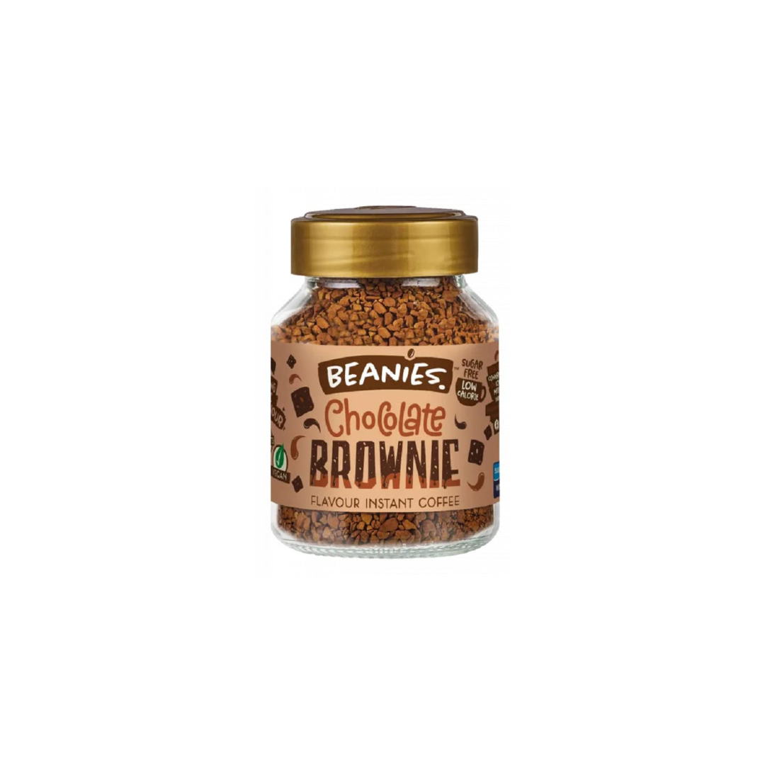 BEANIES Flavoured Instant Coffee Powder Chocolate Brownie 50g