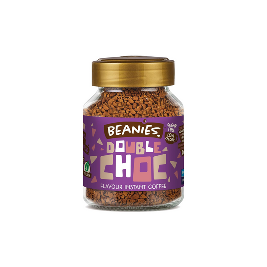 Beanies Instant Flavored Coffee Double Chocolate, 50g 