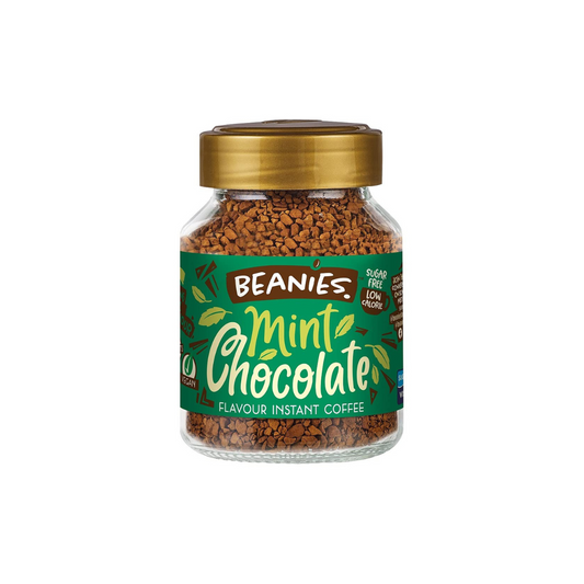 Beanies Instant Flavored Coffee Mint Chocolate, 50g