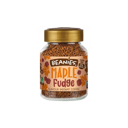 Beanies Maple Fudge Instant Coffee, 50g 