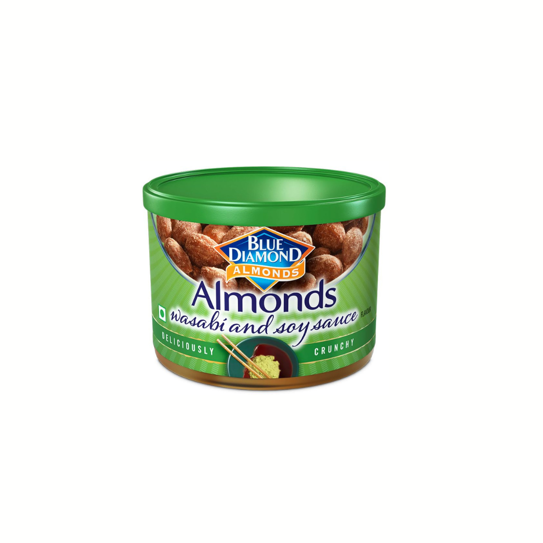 Blue Diamond Almonds, Wasabi and Soy Sauce, 150g  