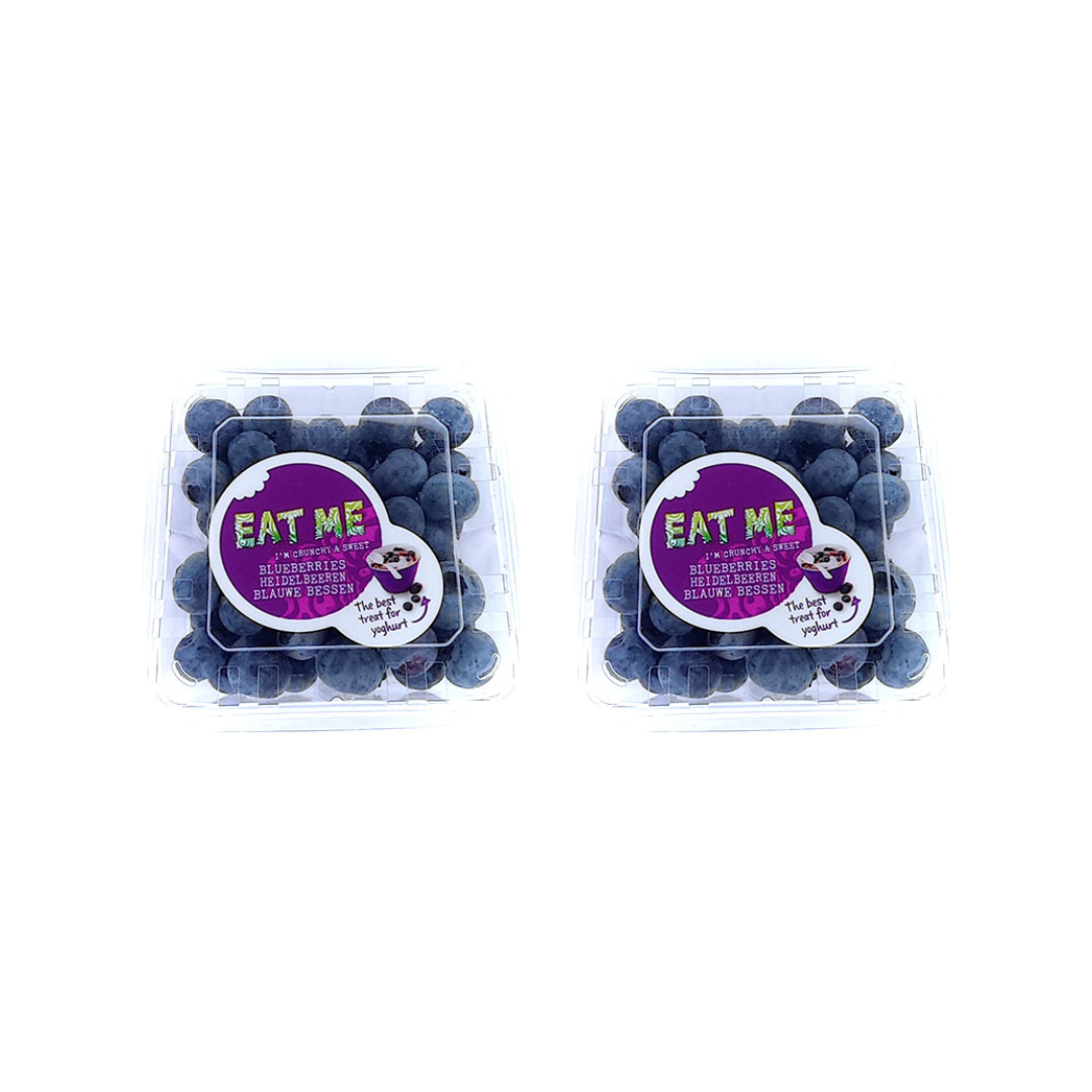 Blueberries – Fresh and Delicious, 125g (Pack of 2)