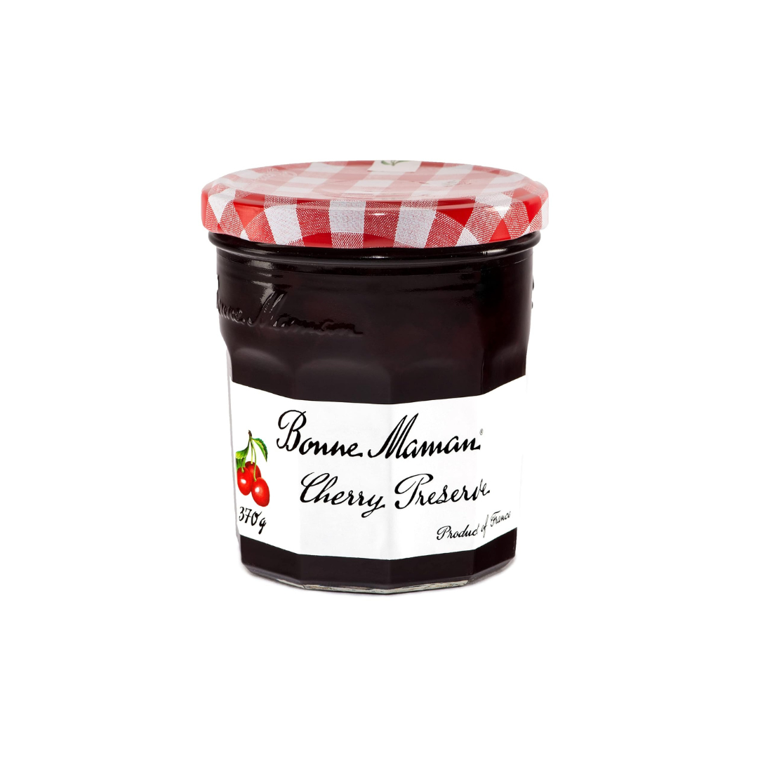 Bonne Maman Cherry Preserve, Marmalade Fruit Jam, 370 g