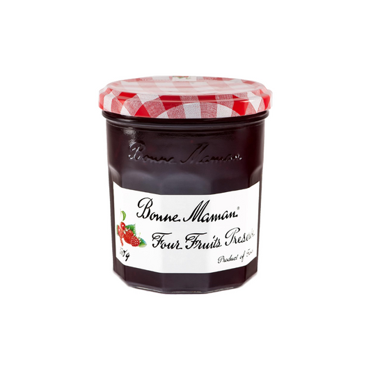 Bonne Maman Four Fruits Preserve, Marmalade Fruit Jam 370 g