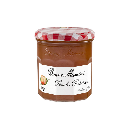 Bonne Maman Peach Preserve, Marmalade Fruit Jam, 370g