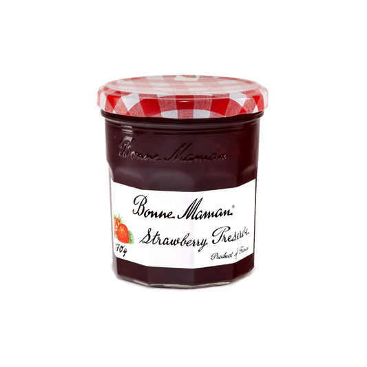 Bonne Maman Strawberry Preserve, Marmalade Fruit Jam, 370 g