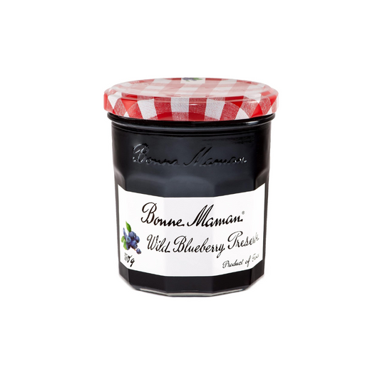 Bonne Maman Wild Blueberry Preserve, Marmalade Fruit Jam 370g