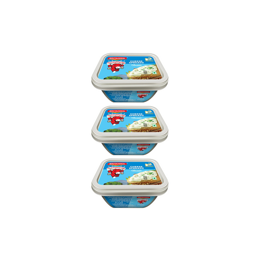 Britannia Classic Cheese Spreadz 180 g (Container) (Pack of 3)