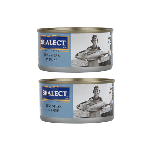 Buy Sealect Tuna Steak in Brine 185g (Pack of 2)  