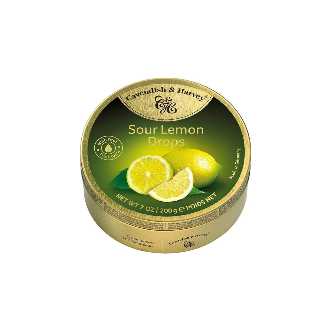 Cavandish & Harvey Sour Lemon Drops 200g