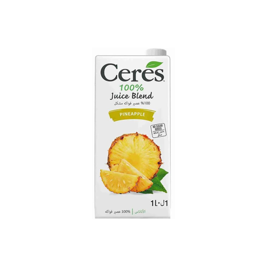 Ceres Pineapple Juice No Sugar Added 1000 ml