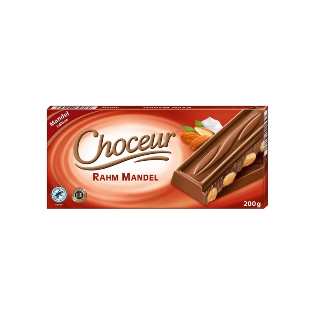 Choceur Rahm Mandel Caramel Milk Chocolate 200g  