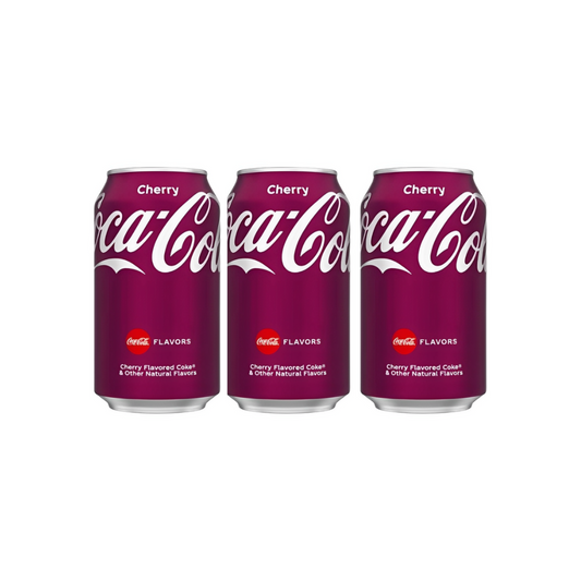 Coca-Cola Cherry 330ml (pack of 3 )