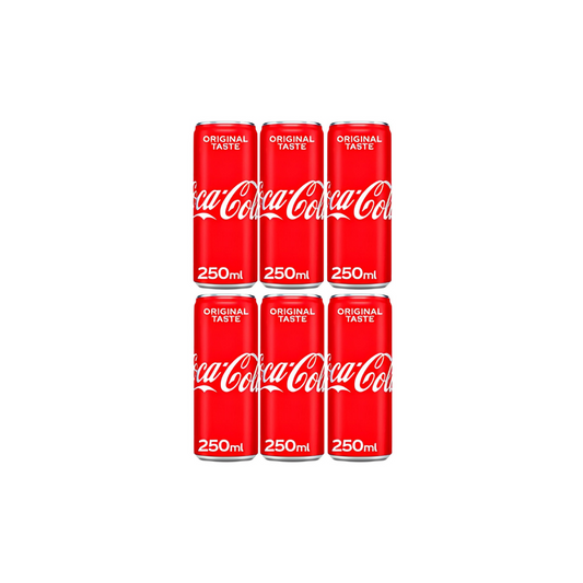 Coca Cola Original 250ML (Imported)- [Pack of 6]