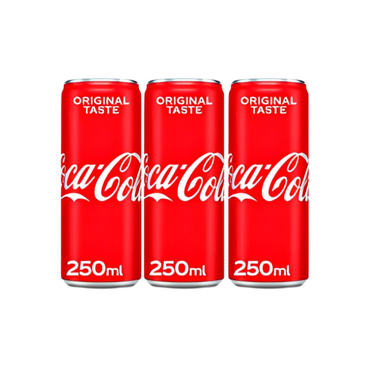 Coca Cola Original 250ML (imported)- (Pack of 3)