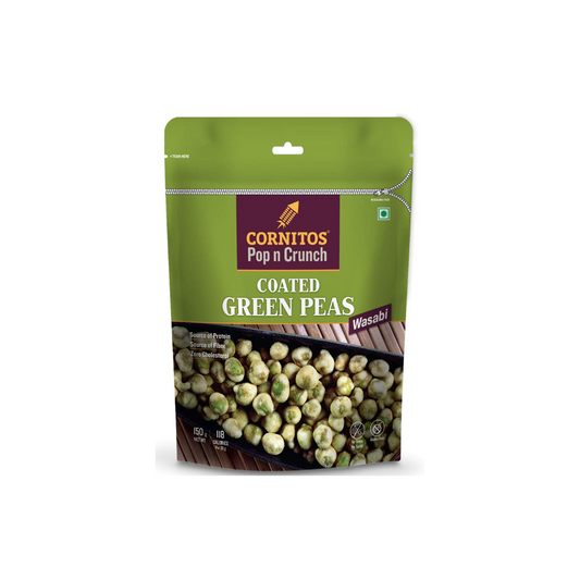 Cornitos Coated Green Peas - Wasabi, 150 g