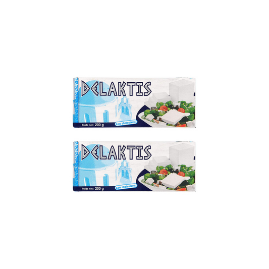 Delaktis Feta Cheese 200g (Pack of 2)