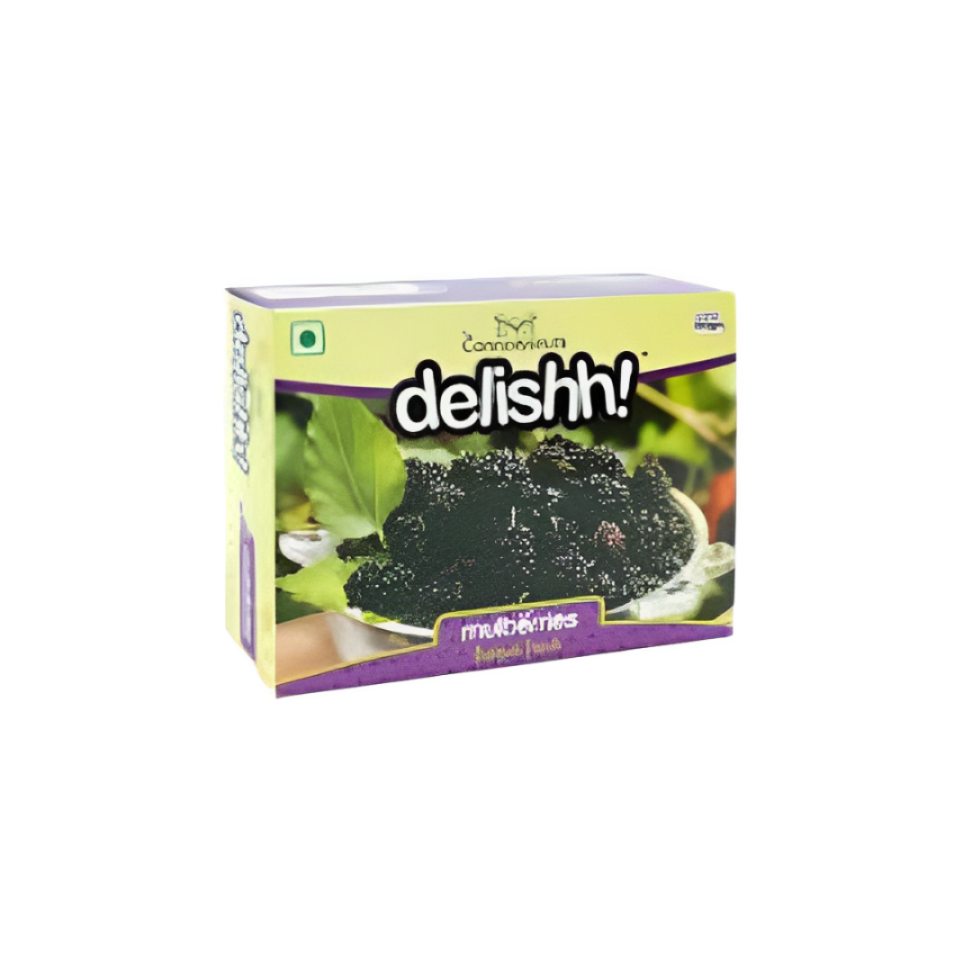 Delishh Frozen Fresh Mulberries, 500g