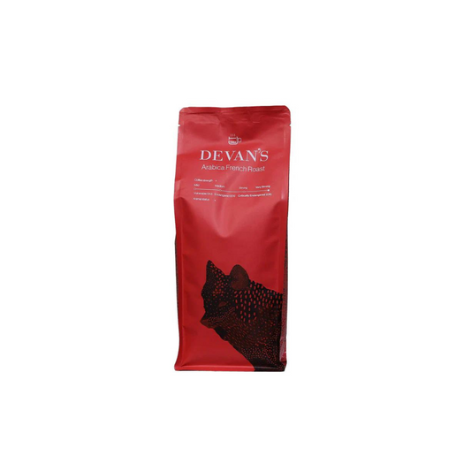 Devans Arabica French Roast Coffee Beans 500g