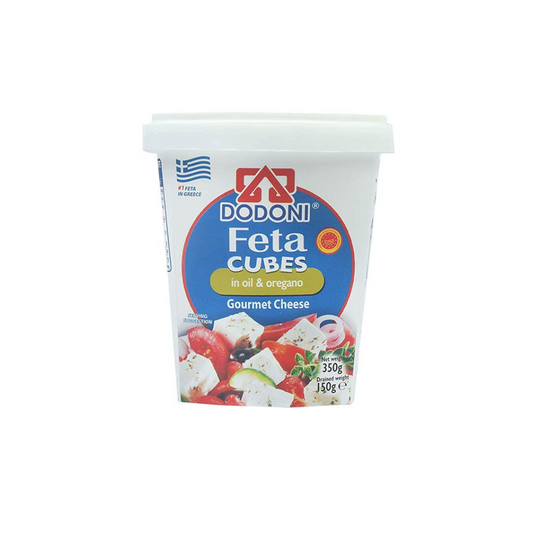 Dodoni Feta Cubes in Oil & Oregano 150g