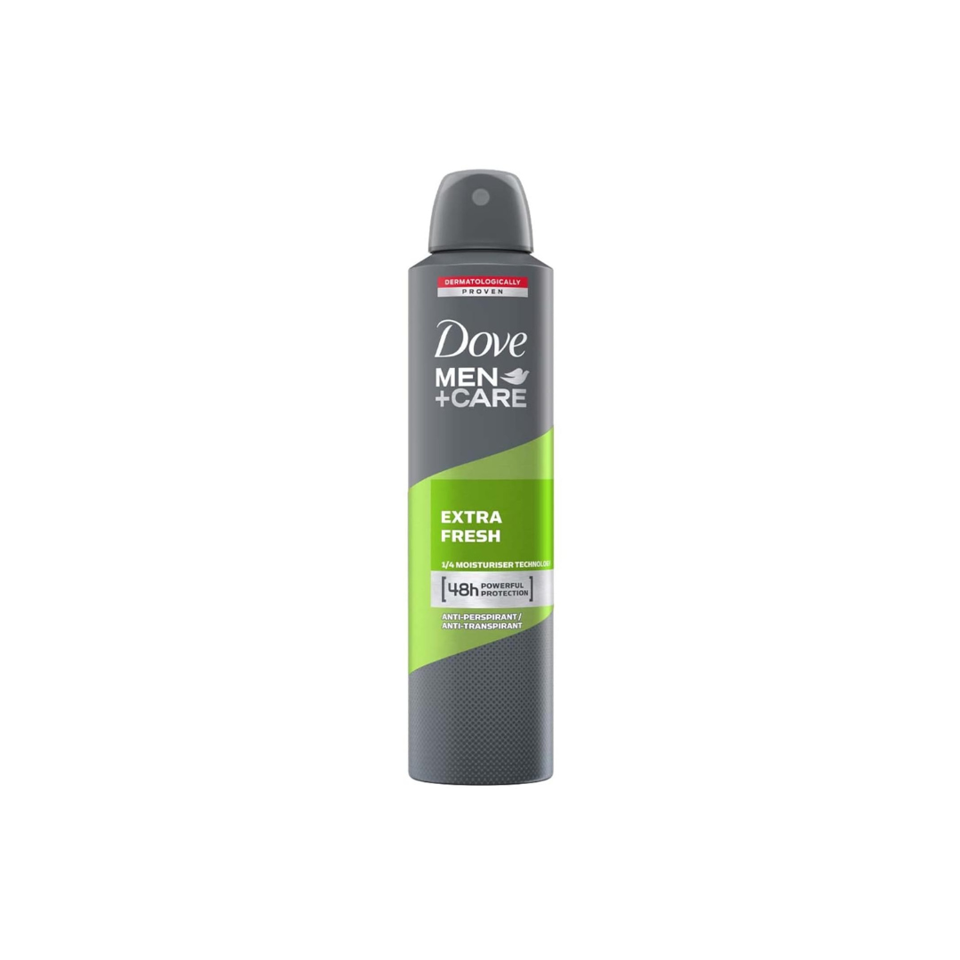 Dove Men+care Extra Fresh Dry Spray Antiperspirant Aerosol Deodorant 250ml