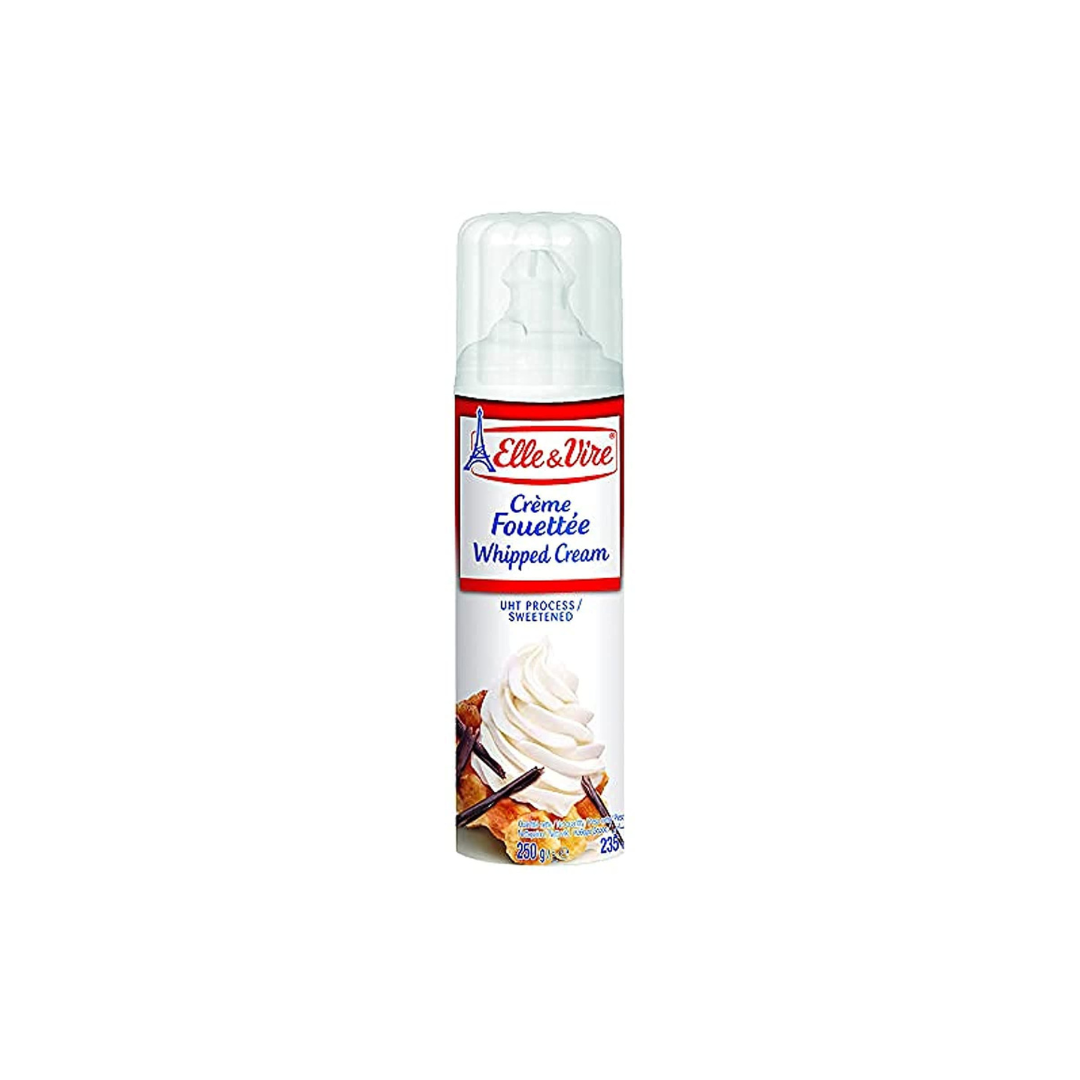 Elle N Vire Whipped Cream Spray Can 250g