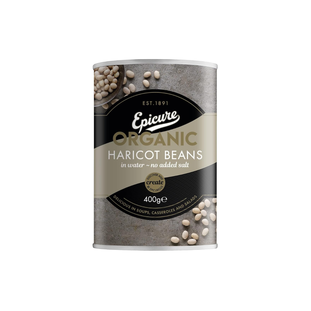 Epicure Haricot Beans in Water, 400g