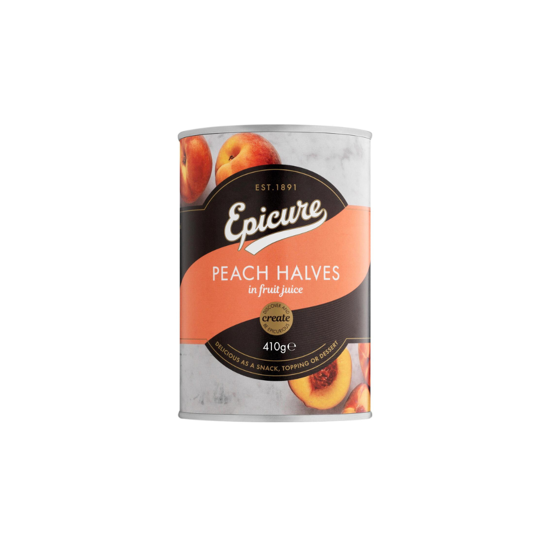 Epicure Pear Halves In Fruit Juice 410g 