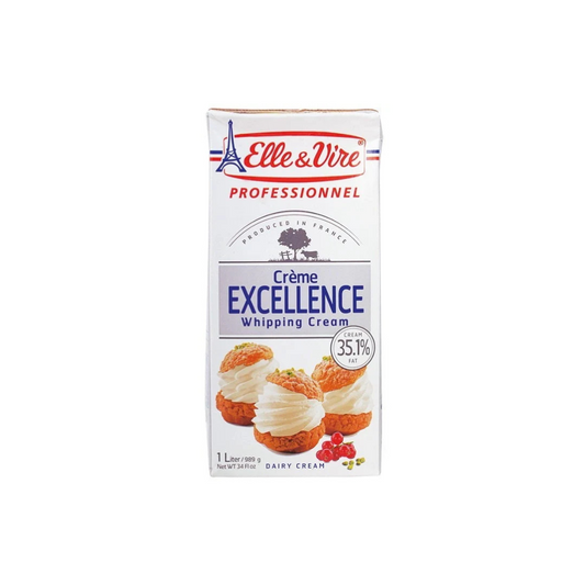 Excellence Whip Cream 35.1% FAT 1L