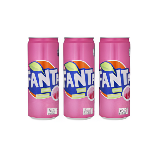 Fanta Laici Lychee Drink imported 330ml (Pack of 3)