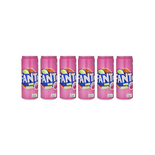 Fanta Laici Lychee Drink imported 330ml (Pack of 6)