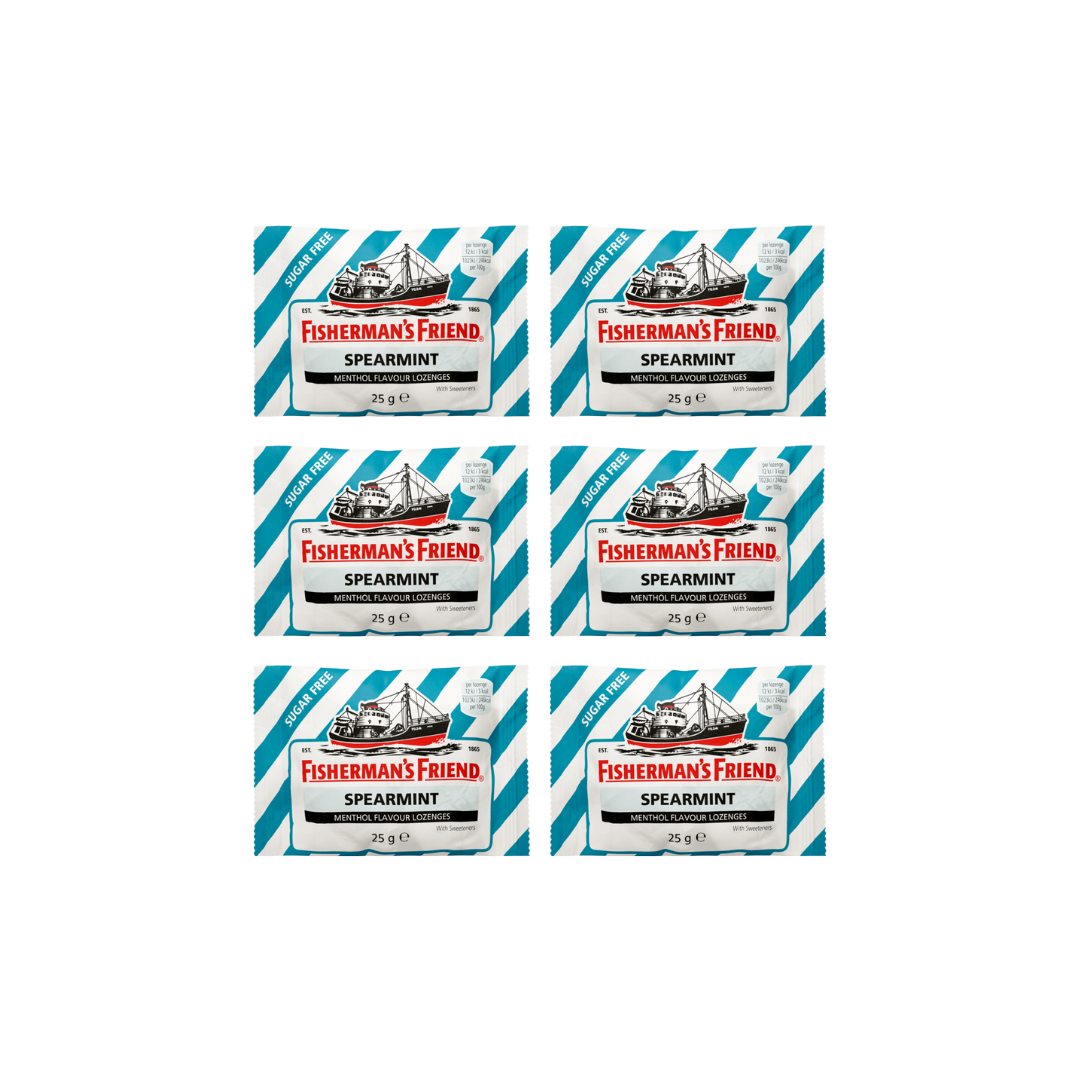 Fisherman's Friend Spearmint 25g (Pack of 6)