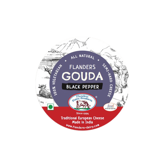 Flanders Gouda Black Pepper 280g