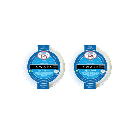 Flanders Kwark Cheese 250g (Pack of 2)