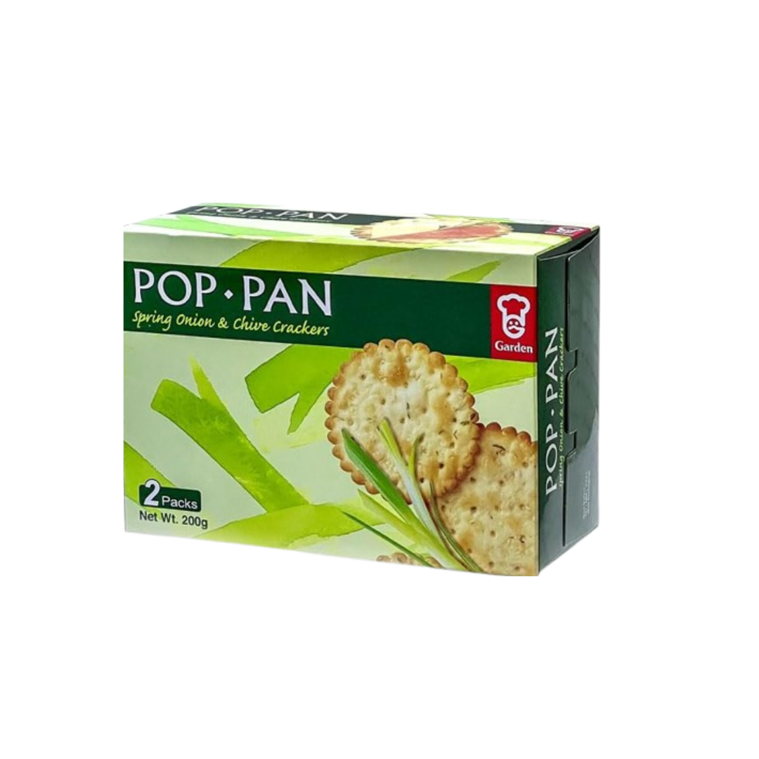 Garden POP-PAN Spring Onion & Chive Cracker, 200g