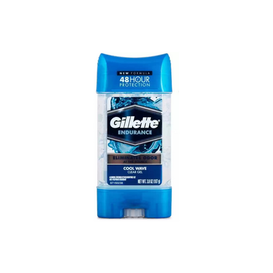 Gillette Arctic Endurance Cool Wave Antiperspirant Clear Gel 107gm