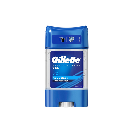 Gillette Arctic Endurance Cool Wave Antiperspirant Clear Gel 70gm