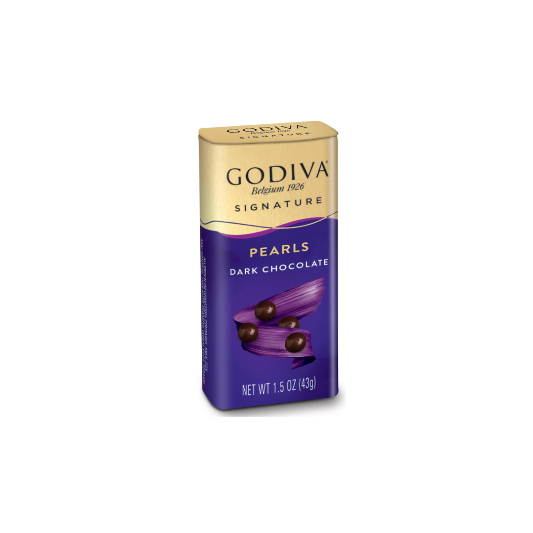 Godivas Belgium Signature Pearls Dark Chocolate 43g