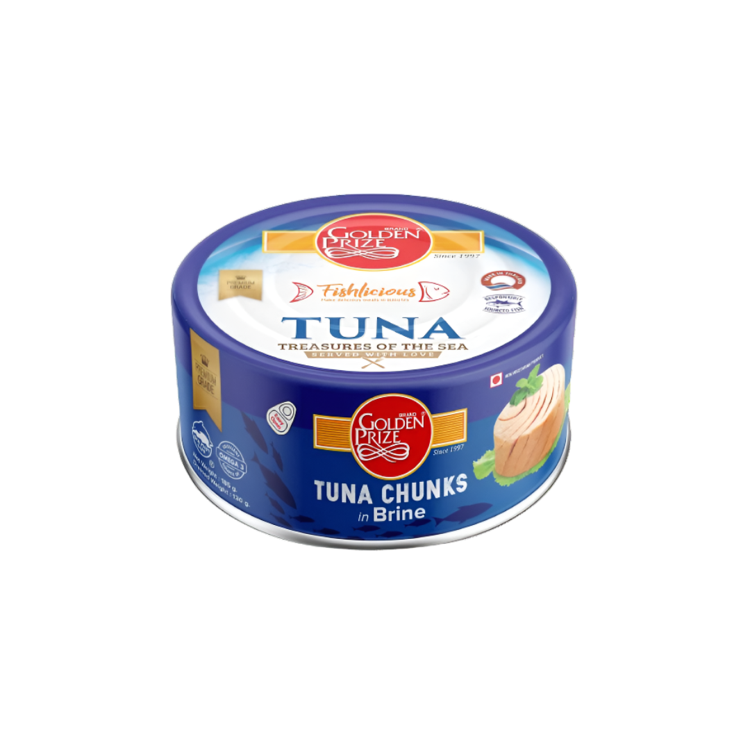 Golden Prize Tuna Chunks in Brine 185g