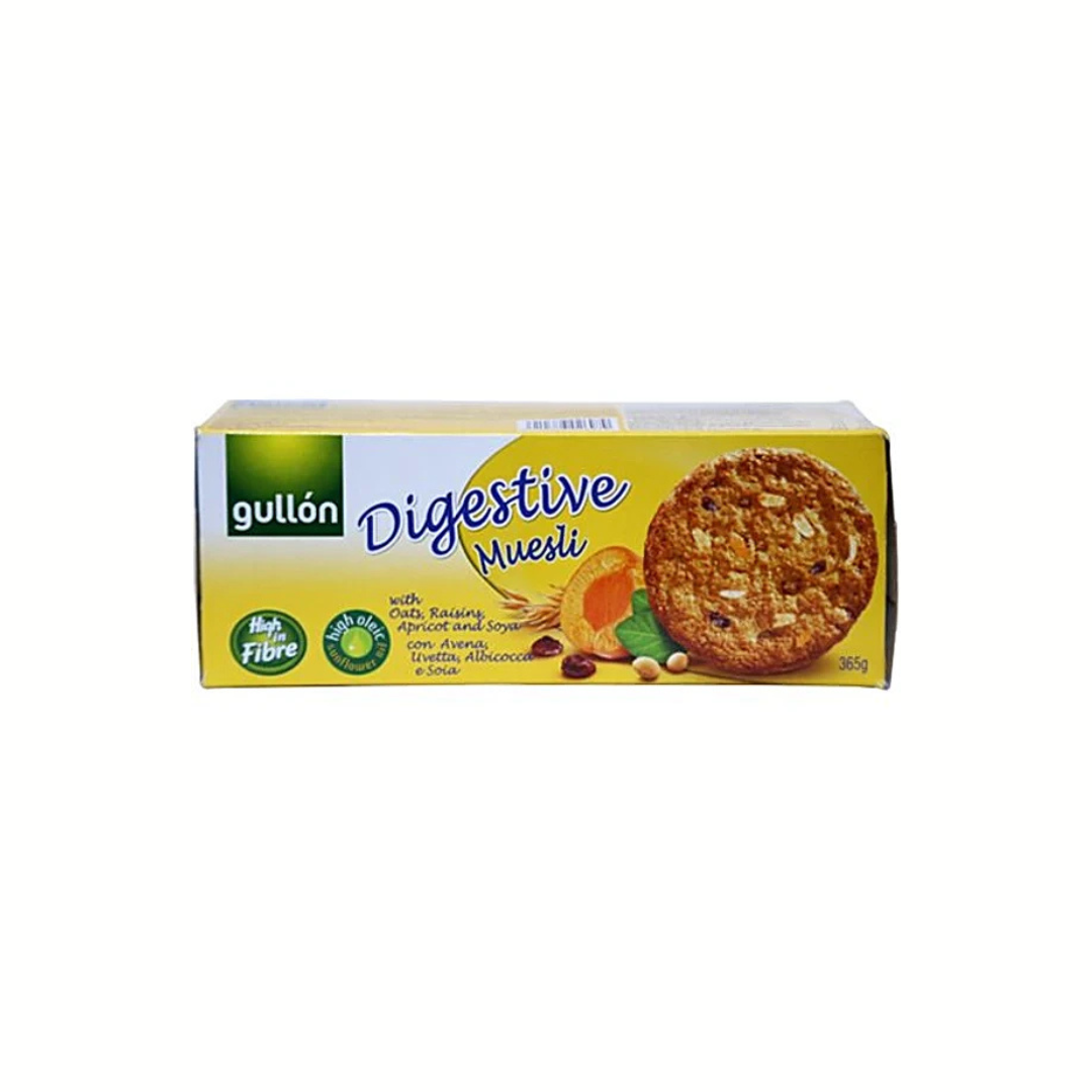 Gullon Digestive Crackers Muesli, 365g 