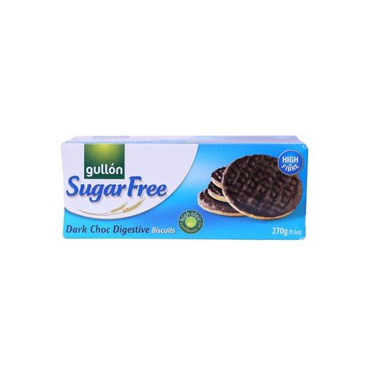 Gullon Sugar Free Dark Chocolate Digestive Biscuits 270g