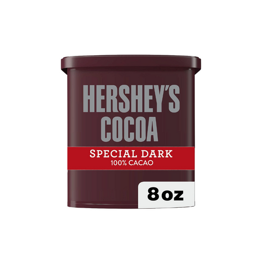 HERSHEY'S COCOA SPECIAL DARK 100% Cacao Cocoa large 226g (Imported)