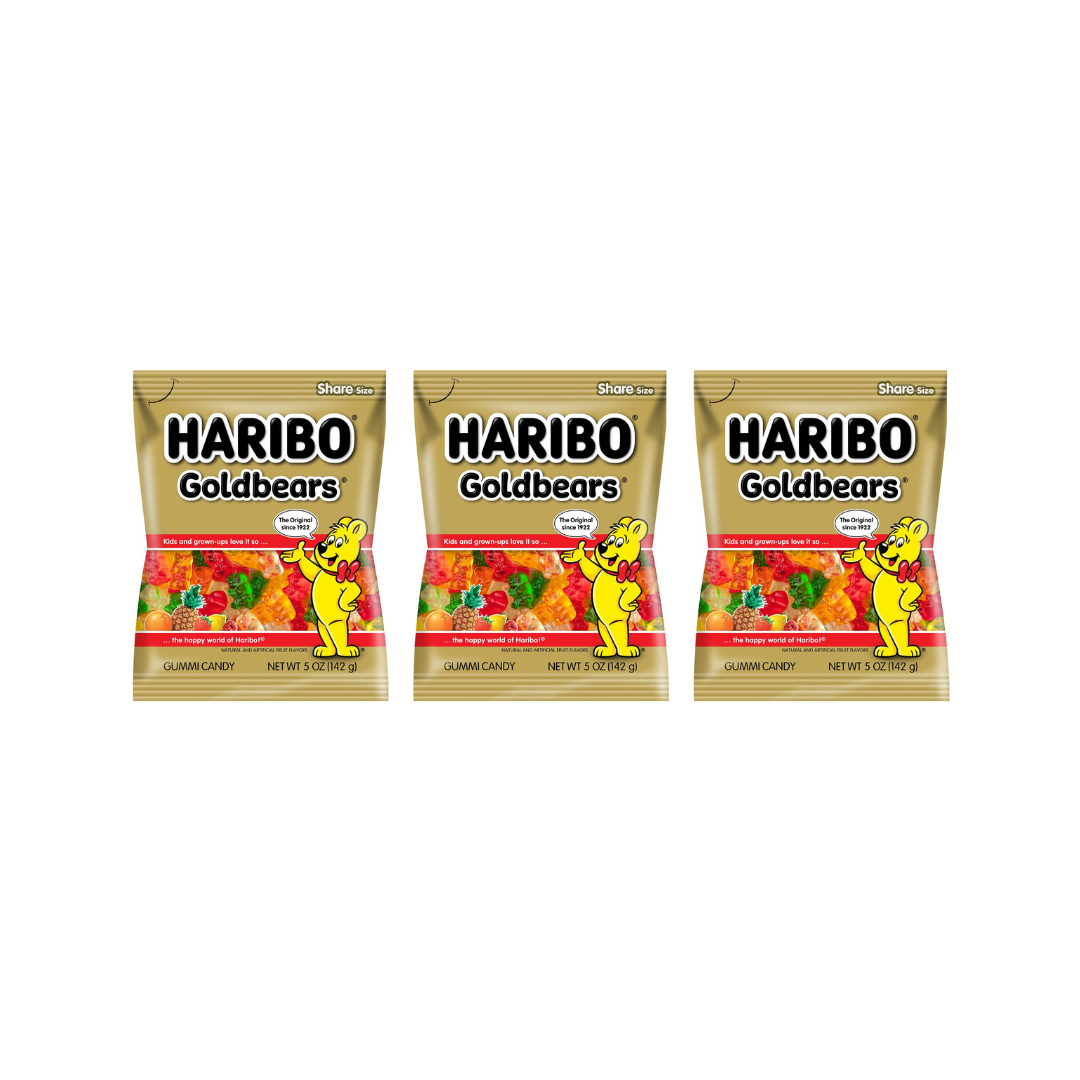 Haribo Gold Bears 160g (Pack of 3)