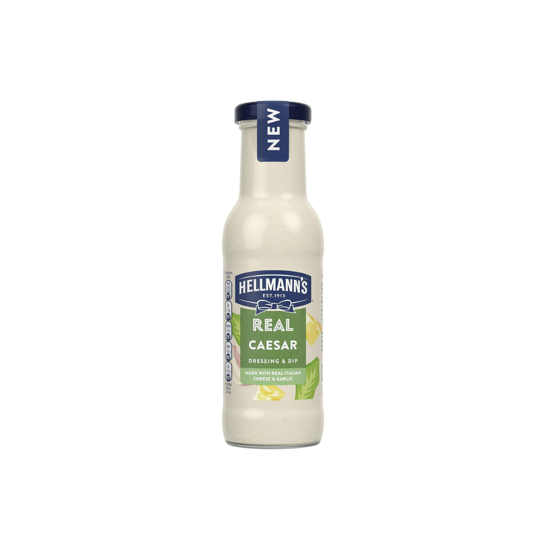 Hellmann's Real Caesar Dressing & Dip  Made with Real Italian Cheese & Garlic 250 ml