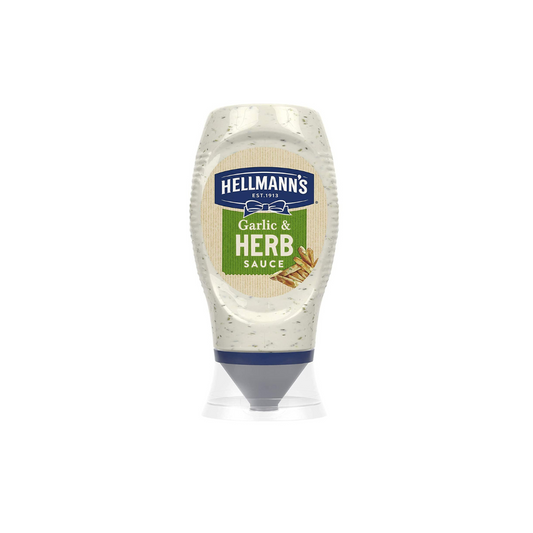 Hellmann's Garlic & Herb Sauce, Squeeze 260 g